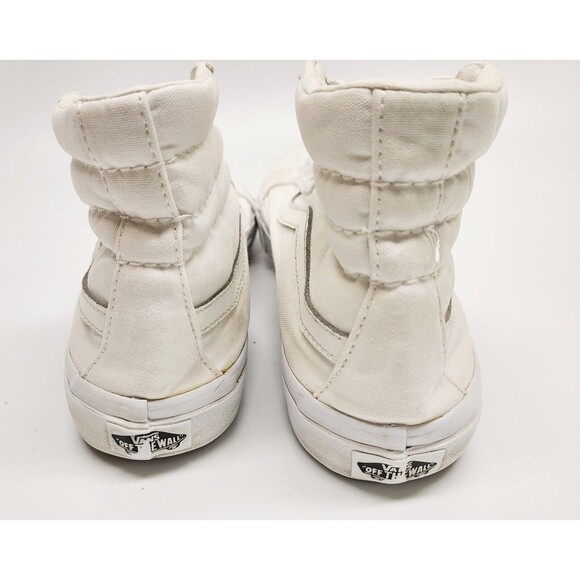 Vans SK8-Hi Core Classics True White Men's 8.5, Women's 10 Medium Canvas Sneaker - Picture 6 of 8
